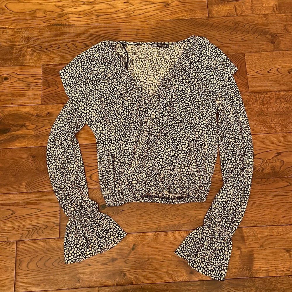 Zara patterned blouse